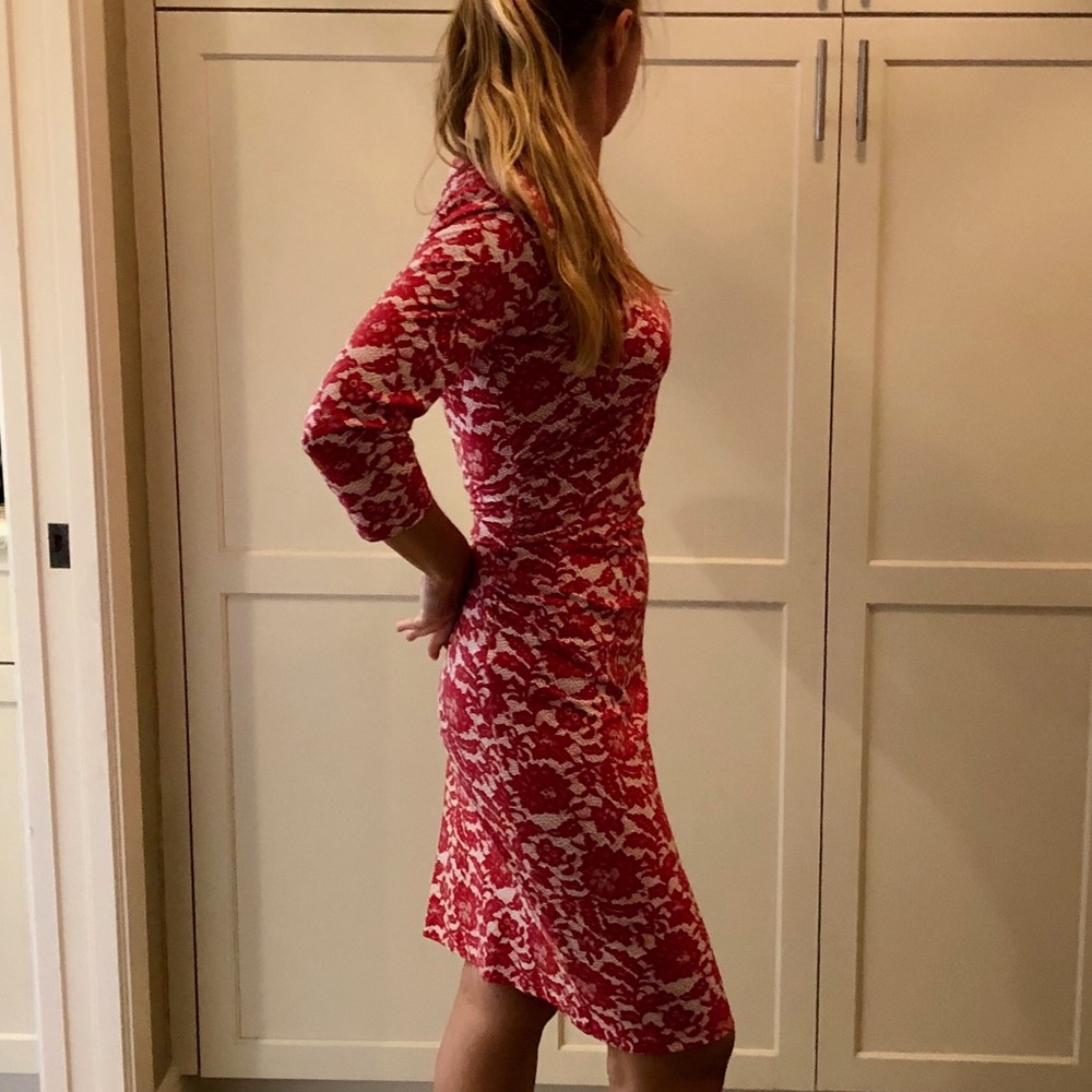 J McLaughlin red dress